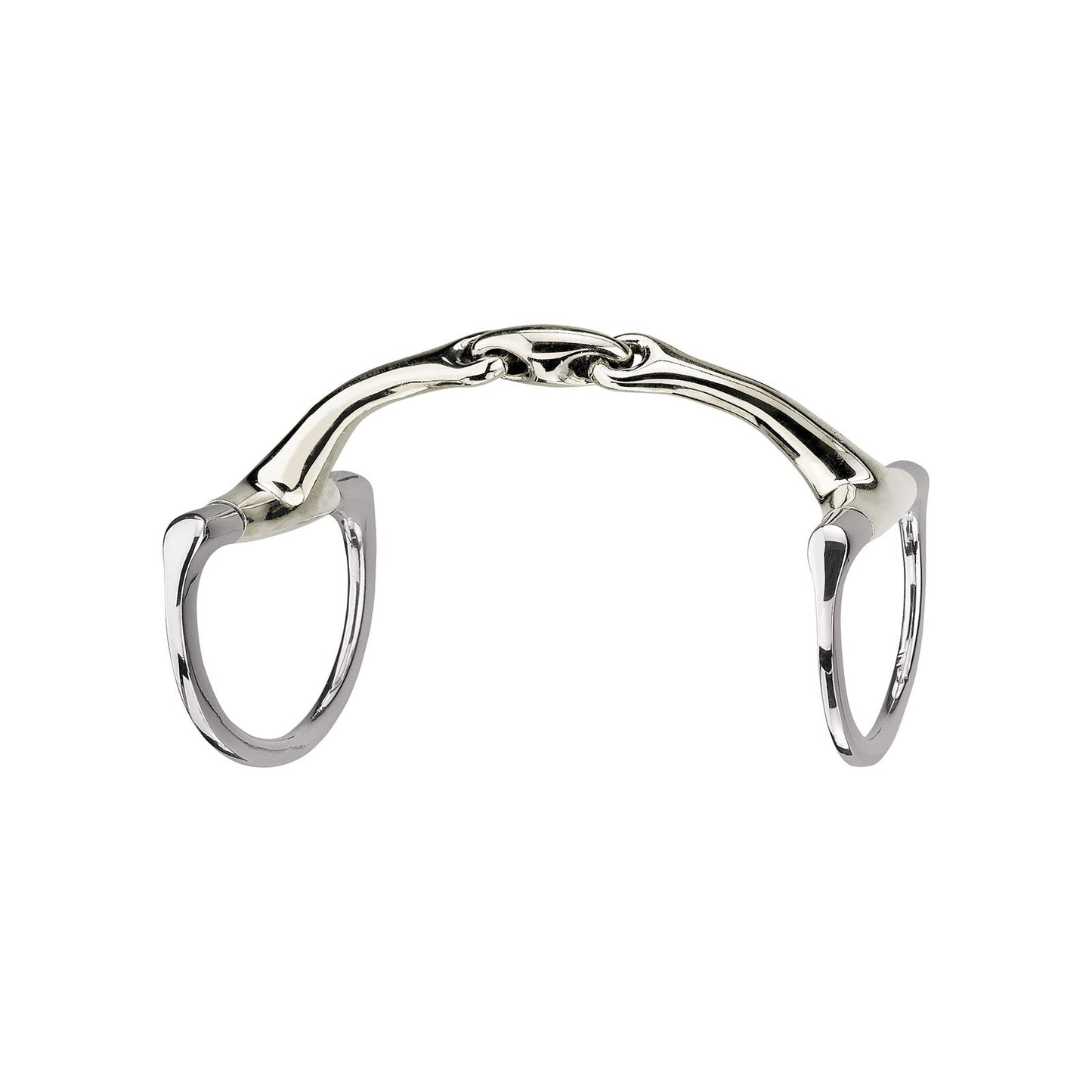 Dynamic RS Sensogan D-Ring Eggbutt Bit, Double Jt. 14 mm No Color 110 mm