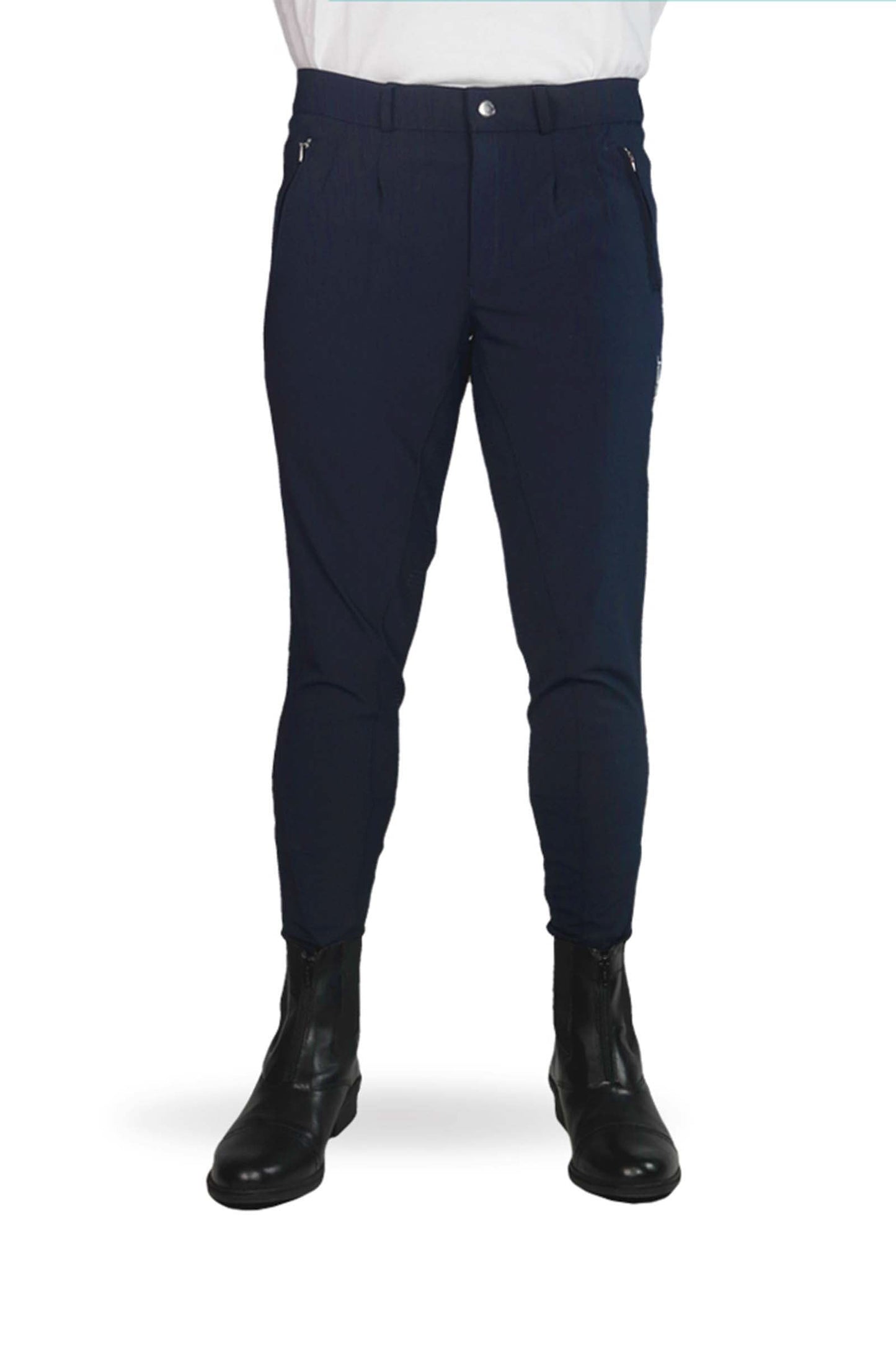 JW Mens Miami Breeches with Silcone Dark Blue 56