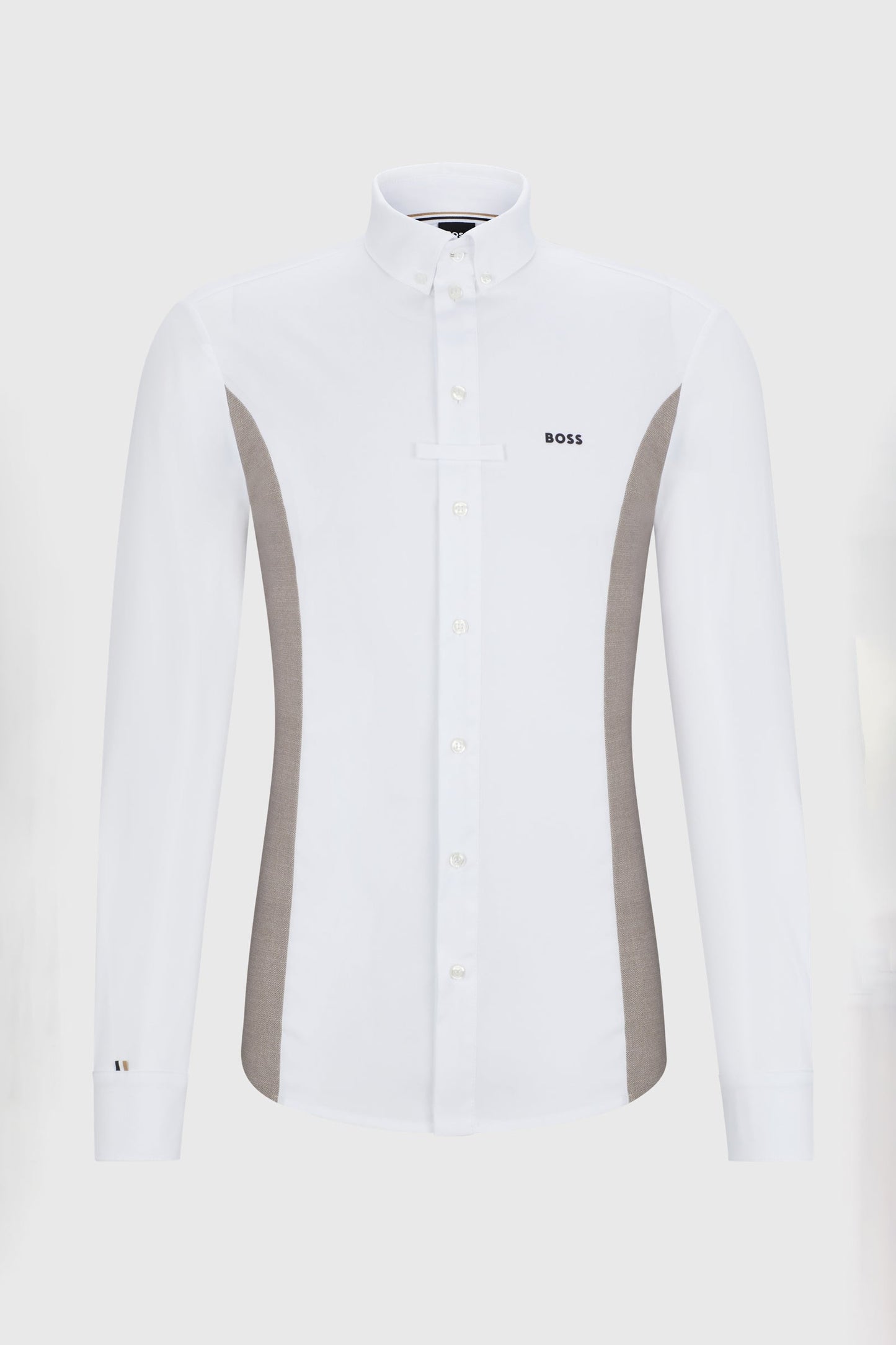 Norman Side Panel Show Shirt White XL