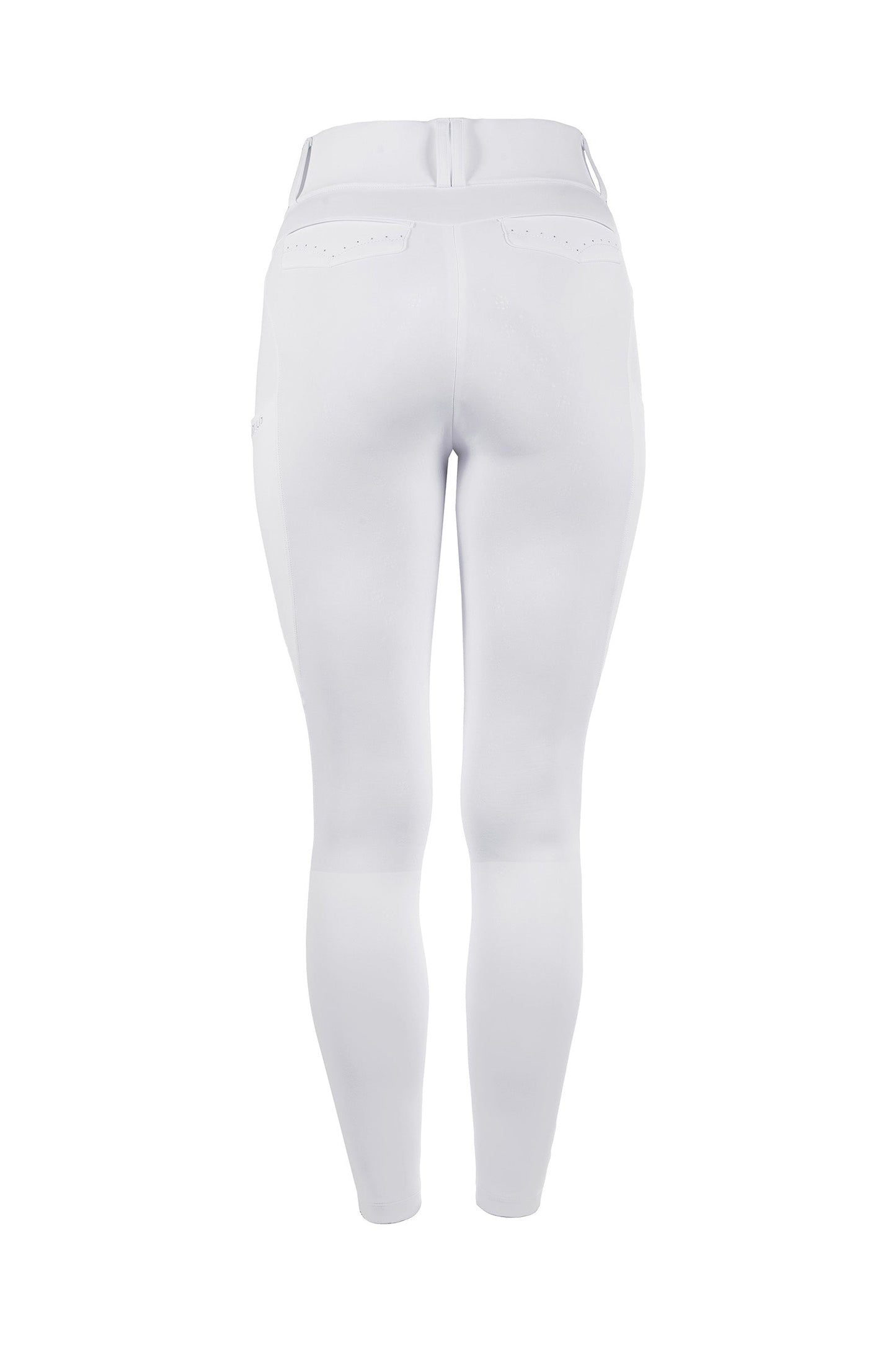 CavalCandera Women´s Fullgrip Mobile Riding Breeches White 4