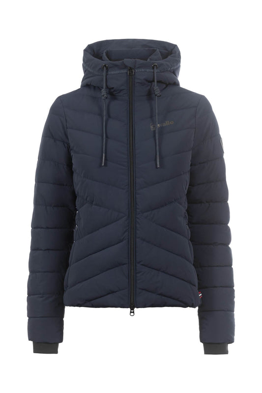 CavalRaven Women's Quilted Jacket Darkblue 8