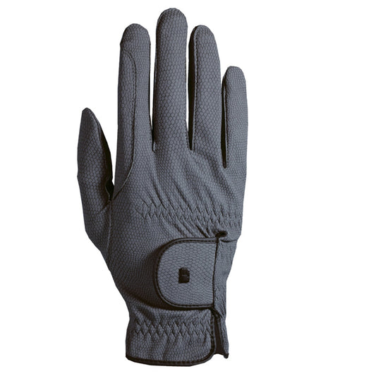 Roeck Grip Durable Riding Gloves Anthracite 10.5