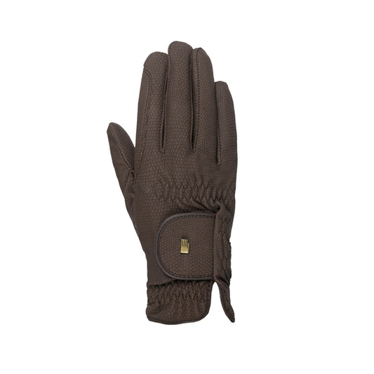 Roeck Grip Durable Riding Gloves Dark Brown 10.5