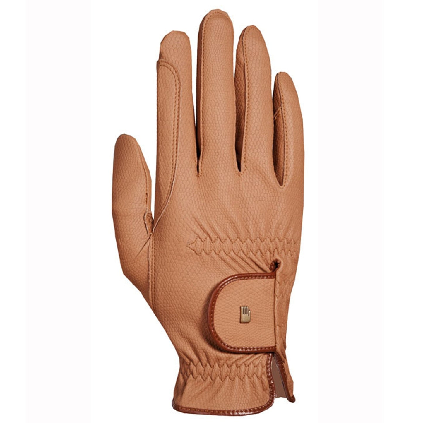Roeck Grip Durable Riding Gloves Light Brown 7,5