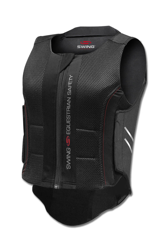 P07 Flexible Back Protector, Adults Black L