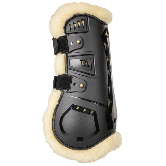 AirFlow Fur Tendon Boots Black C