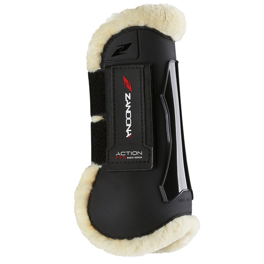 Action Techno-Fur Tendon Boots Black M