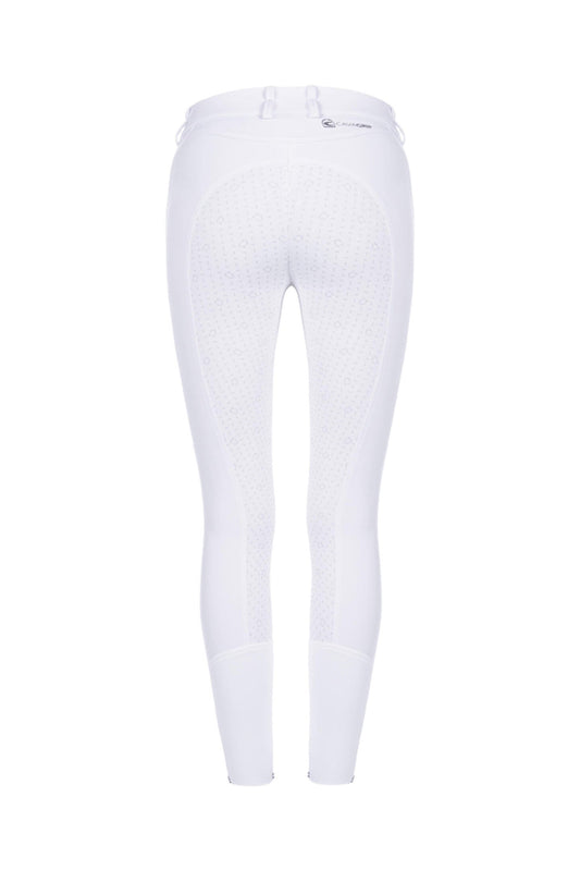 CavalCaja G Women's High Waist Full Seat Breeches White 16