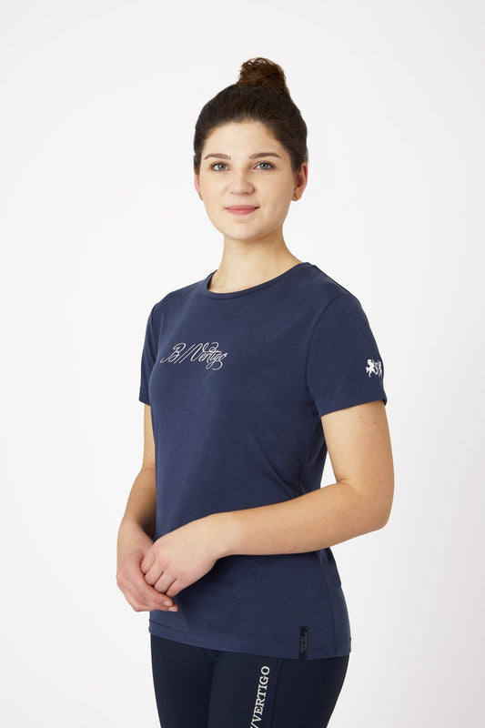 Daniele Women's Short Sleeve Cooling T-Shirt Dark Navy 8