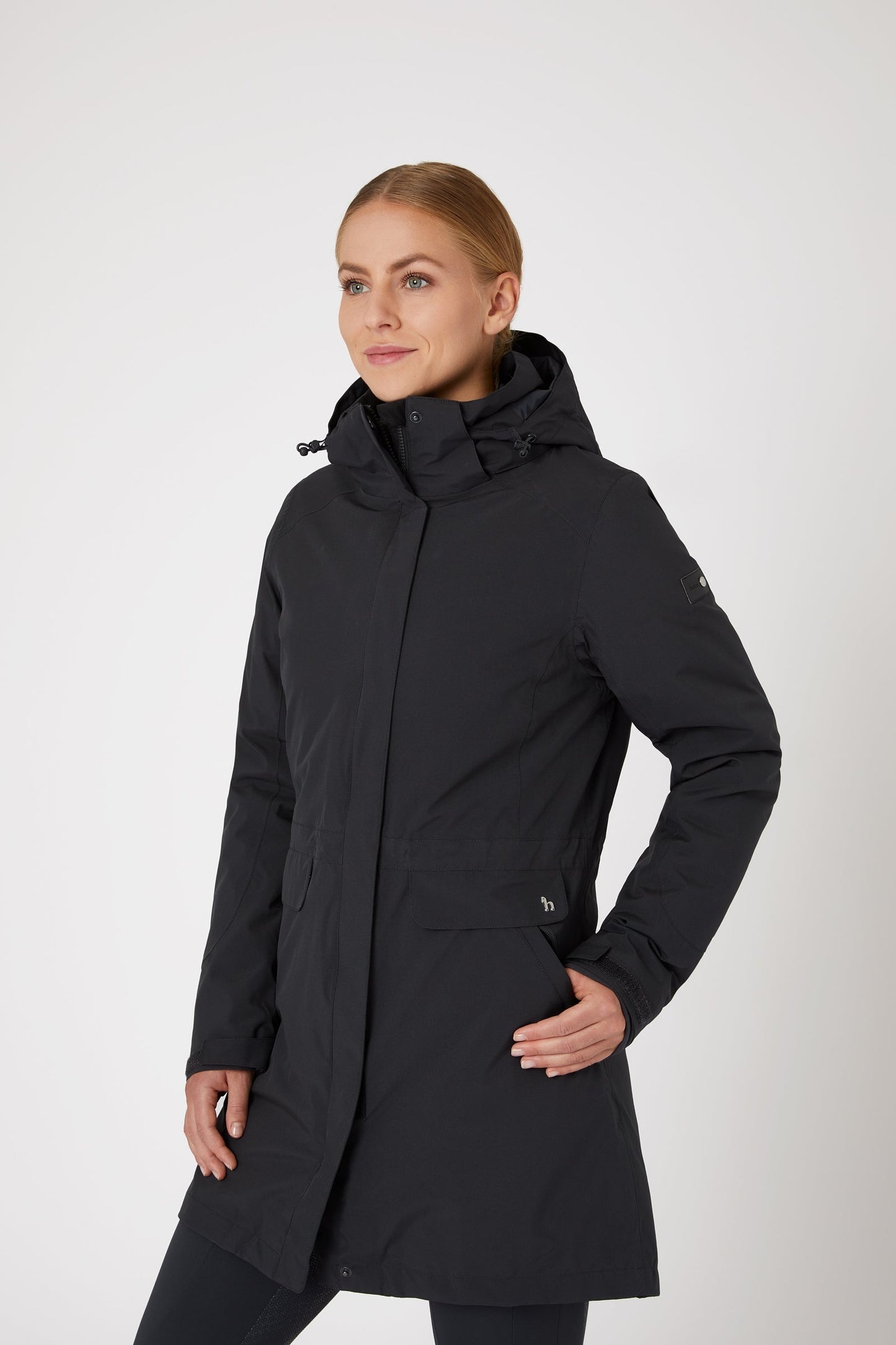 Isabella Women's 3-in-1 Padded Parka Riding Jacket Dark Navy 8