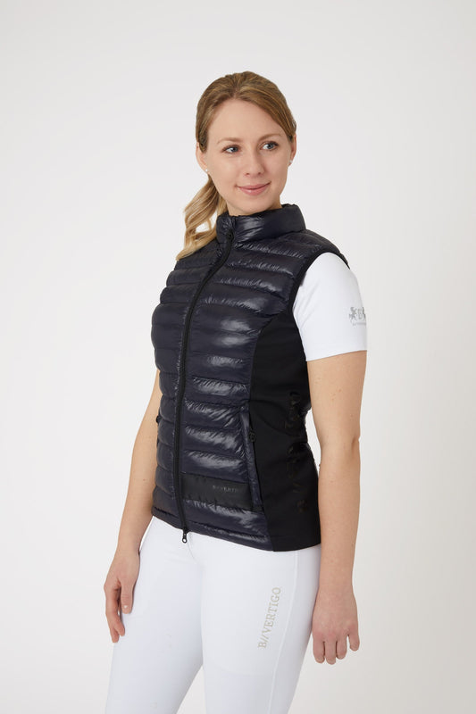 Sia Women's Ultra Light Padded Riding Riding Vest Dark Navy 8