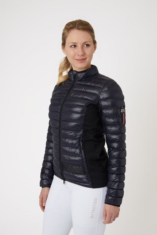Simone Women's Ultra Light Padded Riding Riding Jacket Dark Navy 6