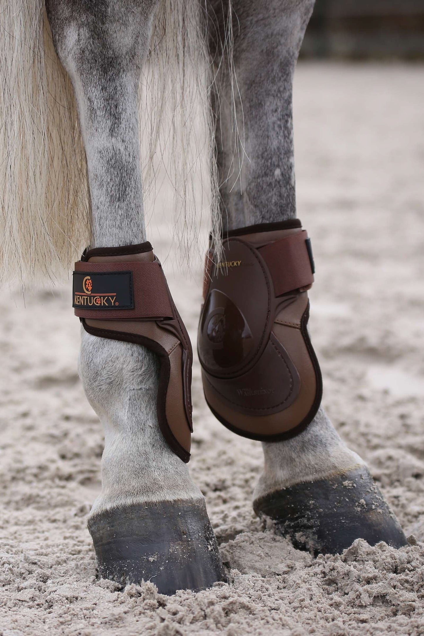 Deep Fetlock Boots Brown M