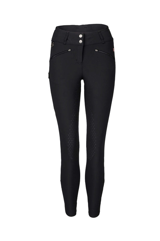 Katie Ladies' Full Seat Breeches Black 4