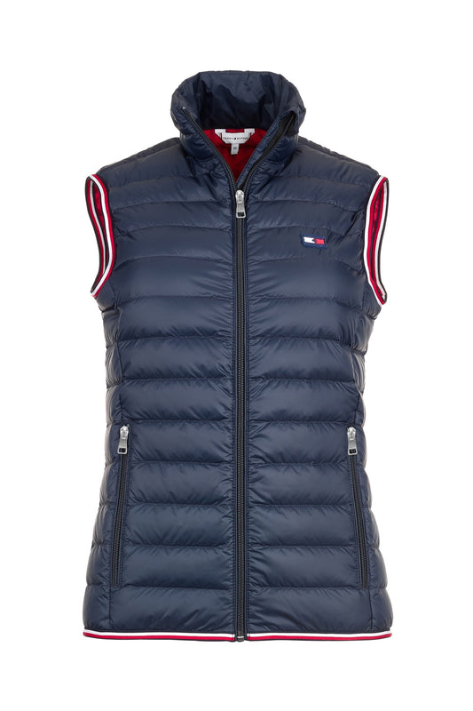 Light Re-Down Women's Bodywarmer Dark Blue 8