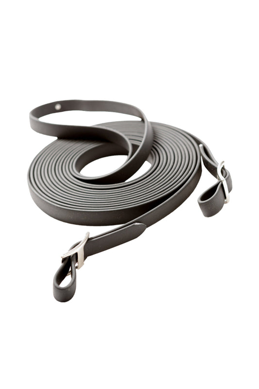 Biothane Long Reins Black One Size