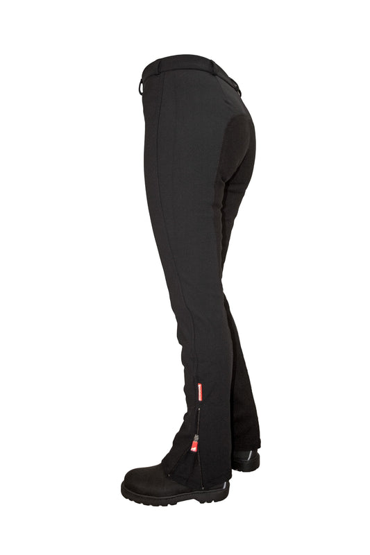 Jökull Softshell Jodhpur Full Seat Breeches for Women Black 8 Long