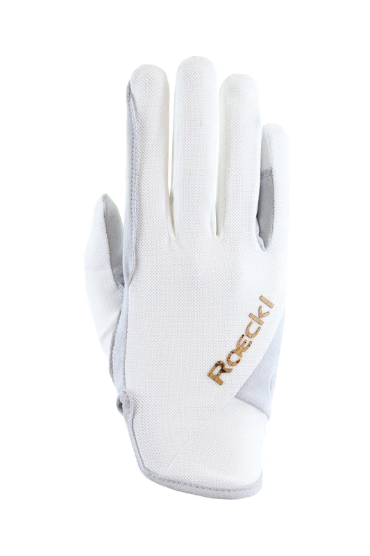 Mareno Functional Riding Gloves White 8