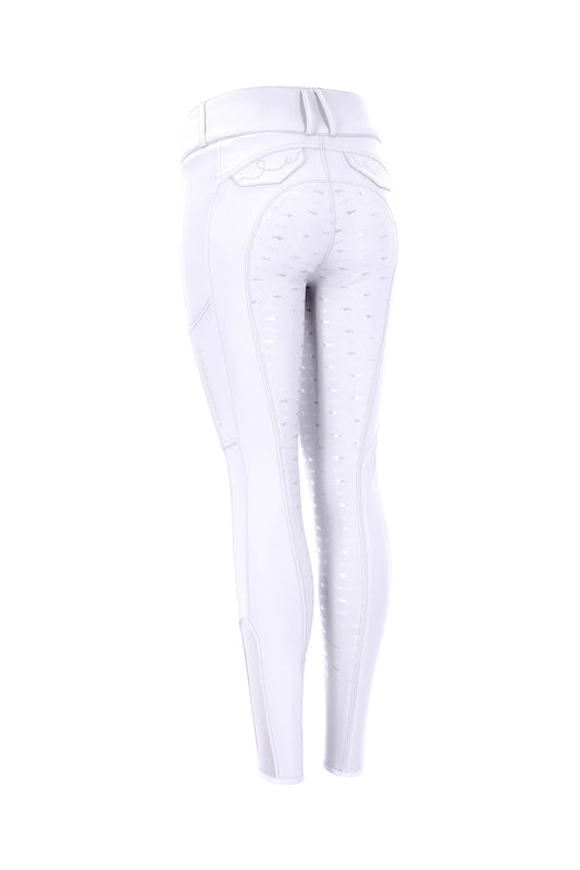 Noelle Women's Fullseat Riding Breeches white 8