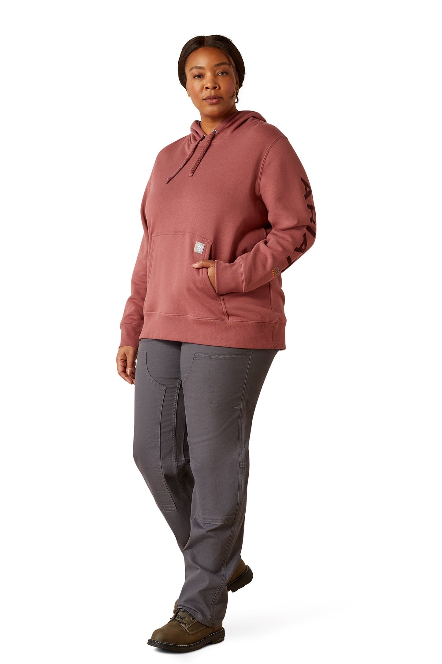 Rebar Men's Graphic Hoodie Roan Rouge/Catawba Grape S