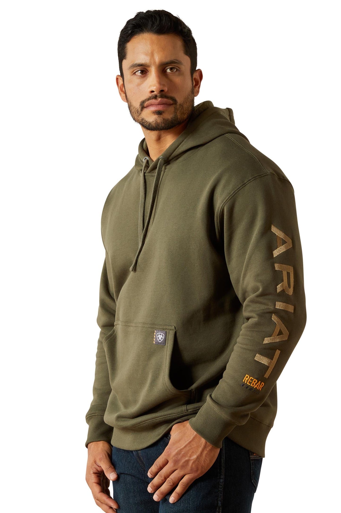 Rebar Men's Graphic Hoodie Grape Leaf/Dried Herb M