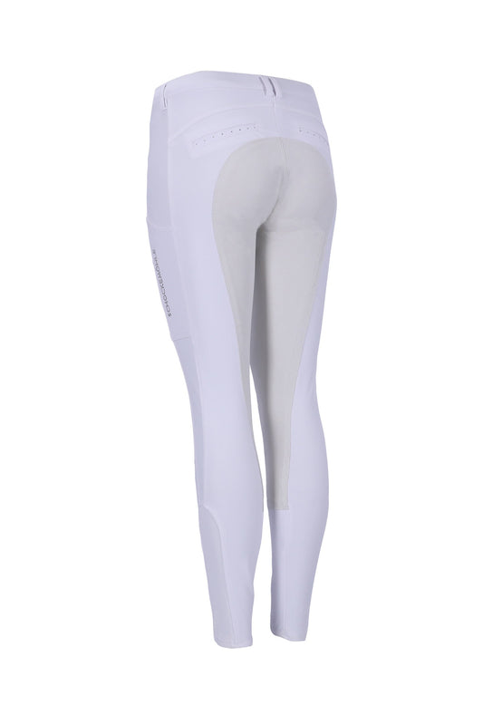 Celine Women's Fullseat Riding Breeches white 6