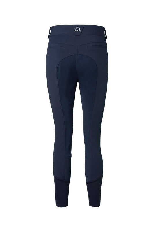 Diana Women's Full Seat Breeches With Imitation Leather Dark Blue 4