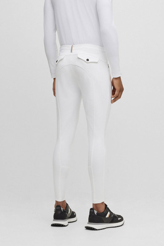 Jim Full Grip Breeches White L