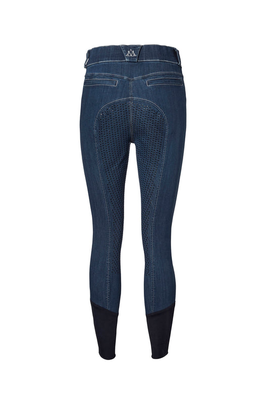 Dream Women´s Denim Breeches With Full Grip Denim Blue 6