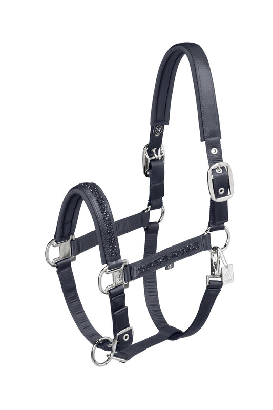 Classic Sports SS25 Mattgloss Jewel Double Pin Headcollar navy P