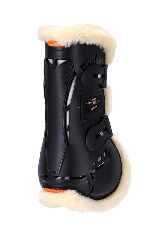Air Flow Champion Tendon Boots Fur black C