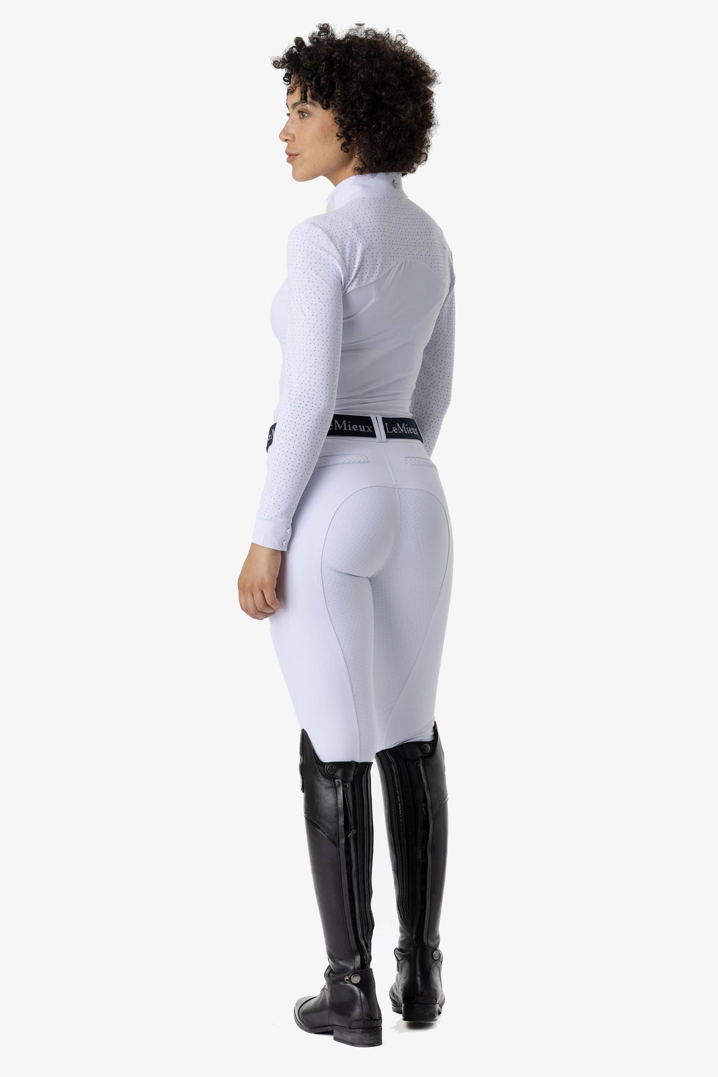 Amara II Women's Full Seat Breeches White 6