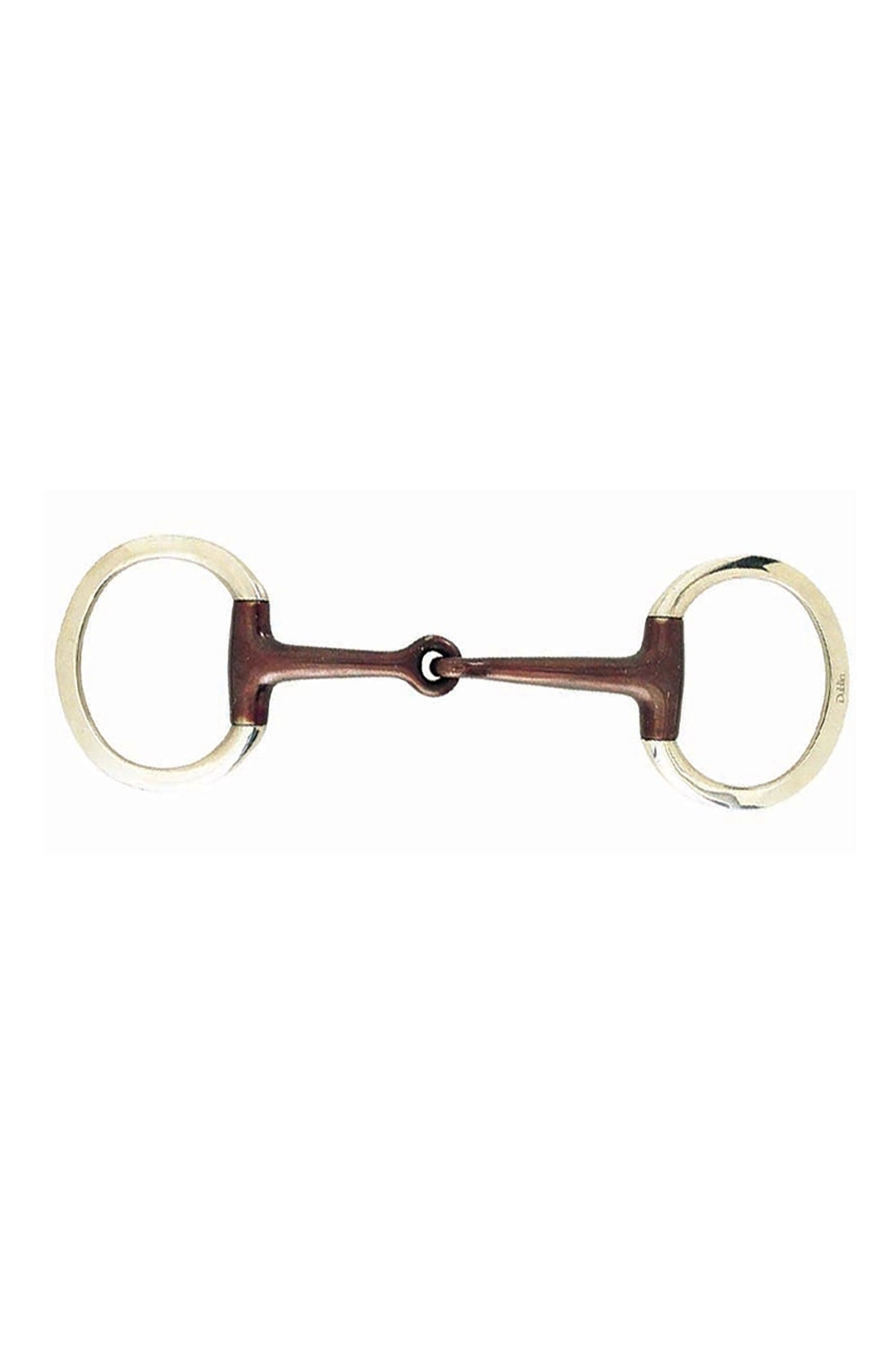 Sweet Iron Jointed Eggbutt Snaffle Bit No Color 140 mm