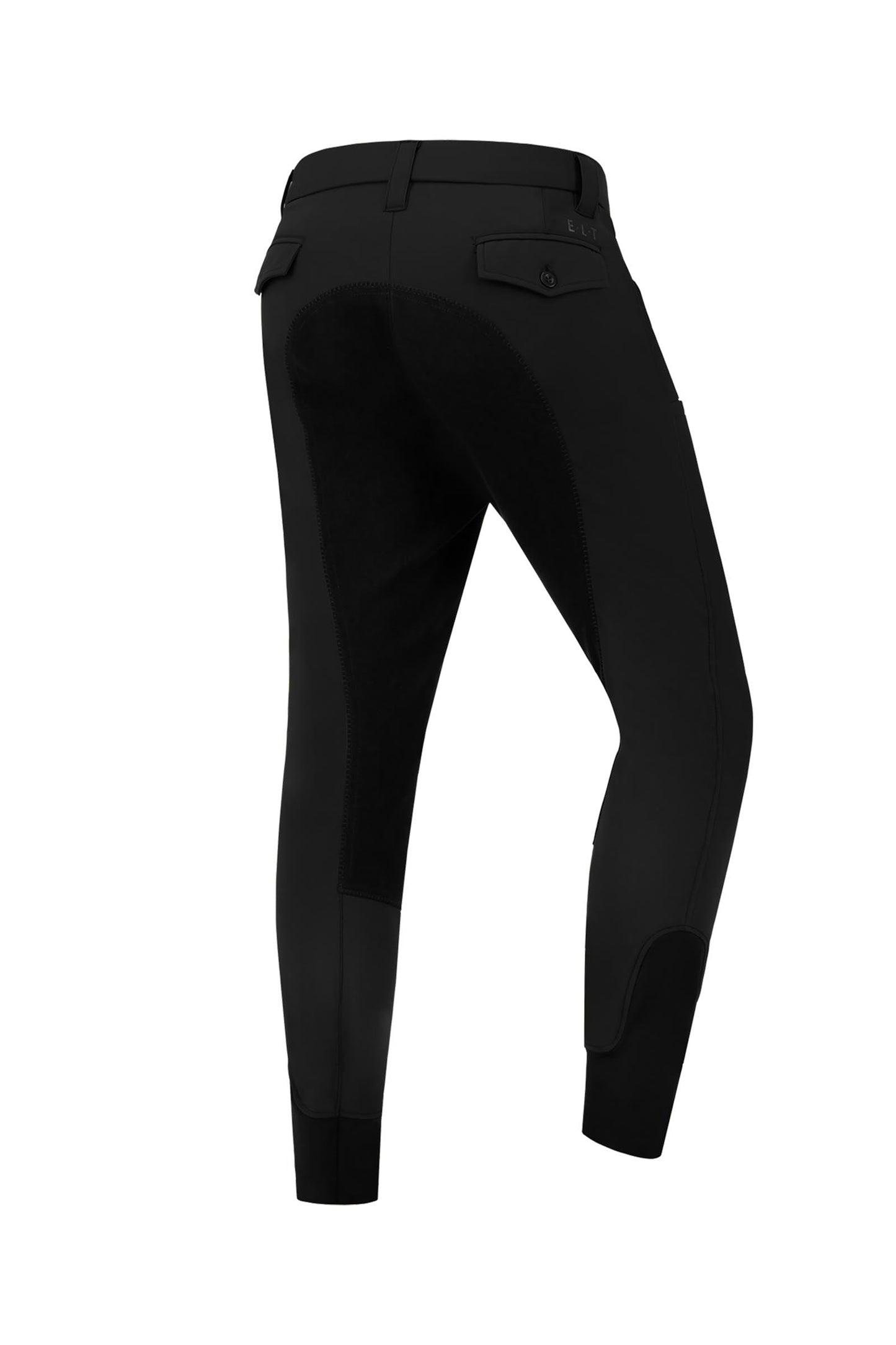Matteo Classic Men´s Breeches With Faux Leather Full Seat black 50