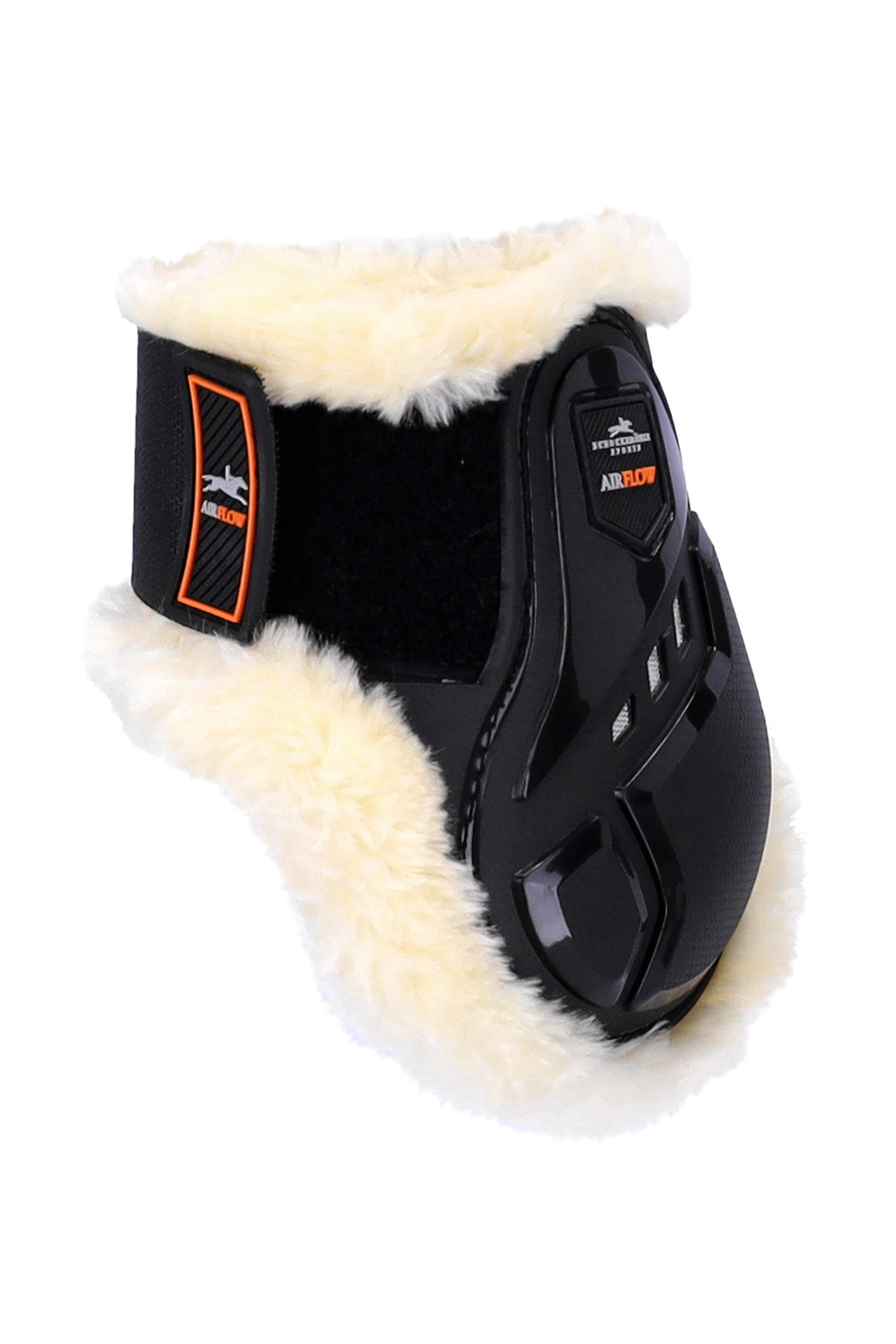Air Flow Champion Fetlock Boots Fur black C