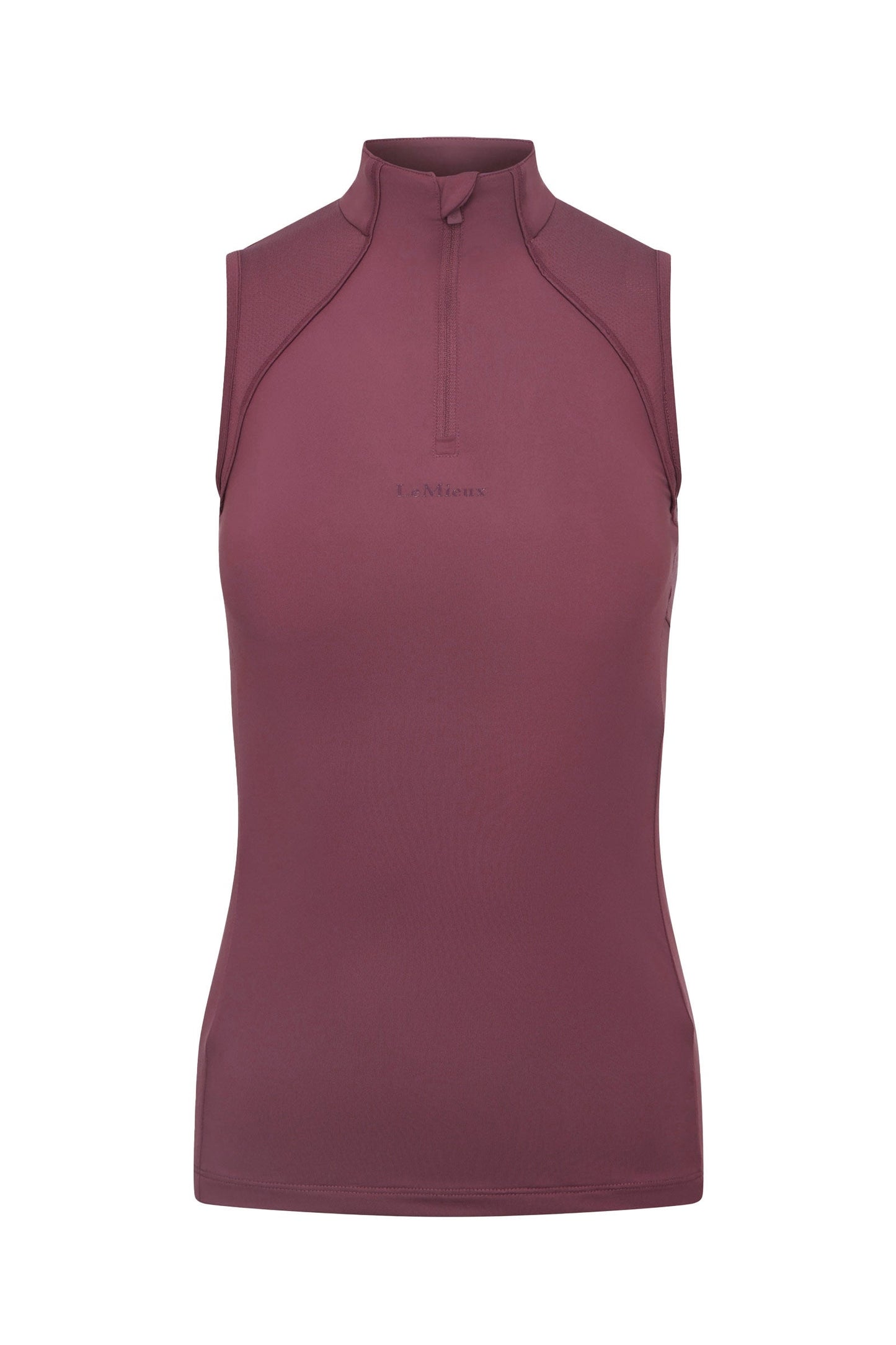 Maria Mesh Sleeveless Baselayer Rosewood 8