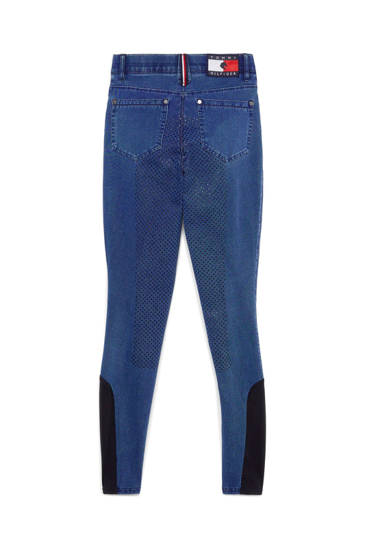 Queens Denim Full Grip Breeches Heritage XS