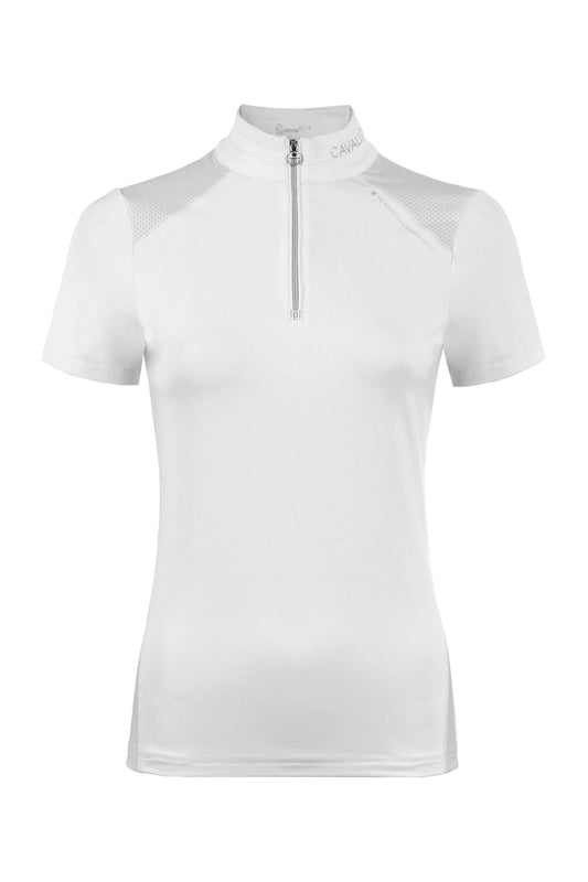 CavalComp Women´s Halfzip Shirt White 6