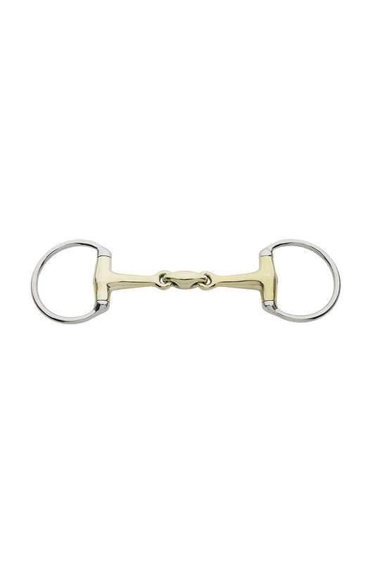 Eggbut snaffle bit, double jointed KavalBits, 145mm No Color 125 mm